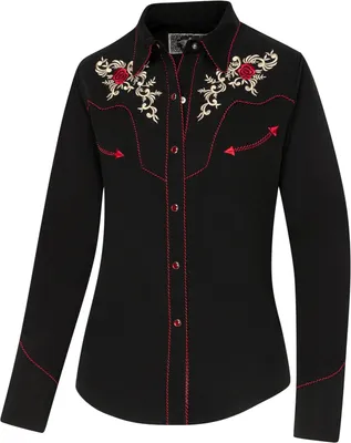 Produktbild von Damenbluse Westernbluse Country Cowgirl Western Stars & Stripes »SHARON«