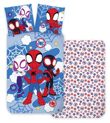 Productafbeelding van Spidey Baby Dekbedovertrek Set - 2-delig Dekbedovertrek voor Kinderen