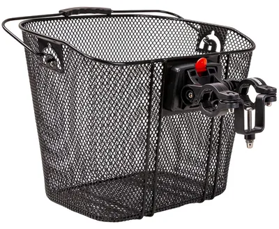 Produktbild von Fahrradkorb mit Lenkerhalterung Schwarz