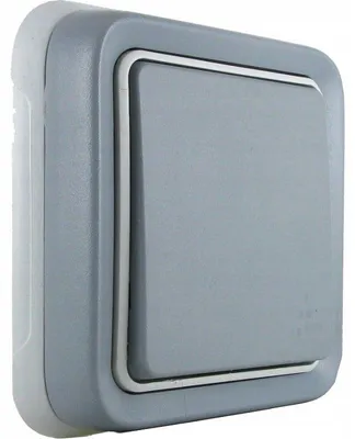Produktbild von Legrand PLEXO Unterputz Klingeltaster IP55 Grau
