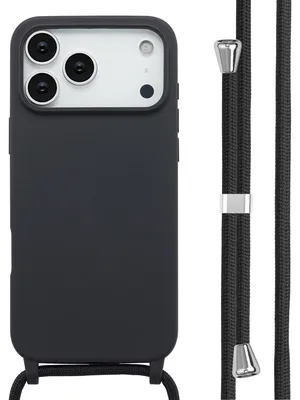 Imagen del producto de Funda de Silicona con Cuerda para Apple iPhone 17 Pro Max -