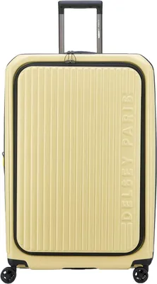 Obrázok produktu pre DELSEY PARIS Securitime Zip Rozšíriteľný F / O 4 dvojité role Trolley 77 Pale Yellow hellgelb 76cm