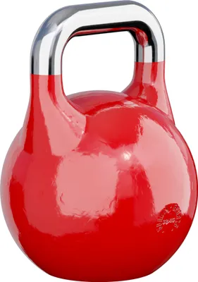 Produktbild von GORILLA SPORTS® Kettlebell Competition - Gewicht 32 kg, aus Massivstahlguss, Rot - Kugelhantel, Wettkampf Hantel, Schwunghantel