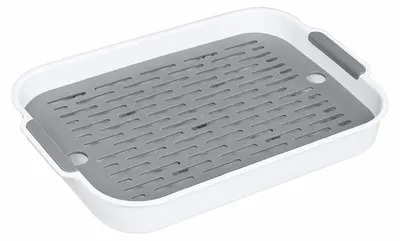 Obrázek produktu pro Verk 07445 Kuchyňský odkapávací tác s vyjímatelnou vložkou 36,5 x 24,5 cm