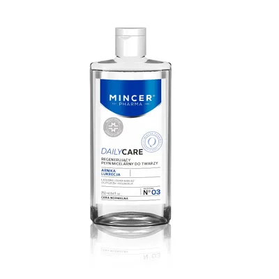 Obrázok produktu pre Mincer Pharma DailyCare Regeneračný micelárny čistiaci tonik do tváre No.03, 250ml