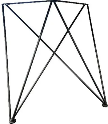 Produktbild von Draht-Gestell Stahl für Tische bis 240 cm
