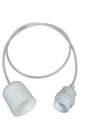 Produktbild von Schraubmantel Pendel 120cm "PENDRUS", E27, weiß, Kunststoff