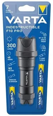 Obrázok produktu pre Batéria, LED, nerozbitná, VARTA "Indestructible F10 Pro"