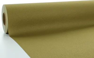 Produktbild von Airlaid Tischdeckenrolle Gold, 118 cm x 25 m , 1 Stück - Mank