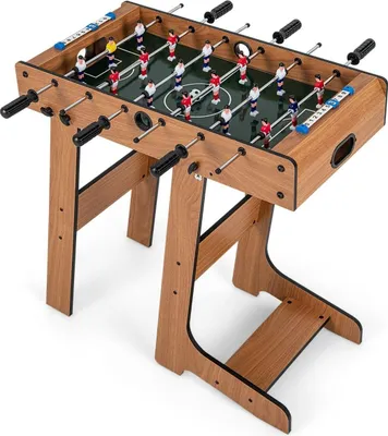 Produktbild von Klappbarer Kickertisch mit ergonomischem Griff, 33x36x109 cm