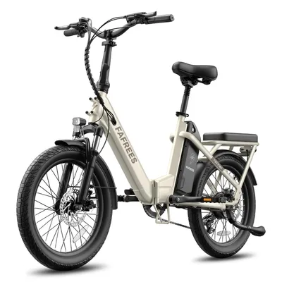 Produktbild von F20 Flex klappbares Stadt-Elektrofahrrad, 20 Zoll, 250W, 36V 20Ah, 25 km/h, 140 kg, beige