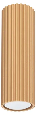 Zdjęcie produktu dla Reflektor spot KARBON złoty 1xGU10x10W aluminium wym:20x6,5x6,5cm IP20 Sollux Lighting