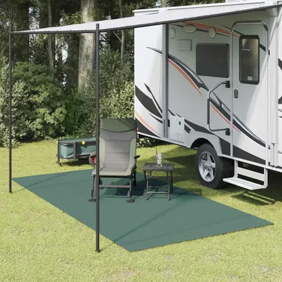 Produktbild von Möbel Zeltteppich Grün 500 x 350 cm Polyester - Campingzelte &42969