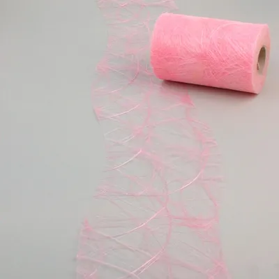 Produktbild von Sizoweb Tischband Wellenschnitt rosa ca. 12,5 cm Rolle 25 Meter 64W 014-R