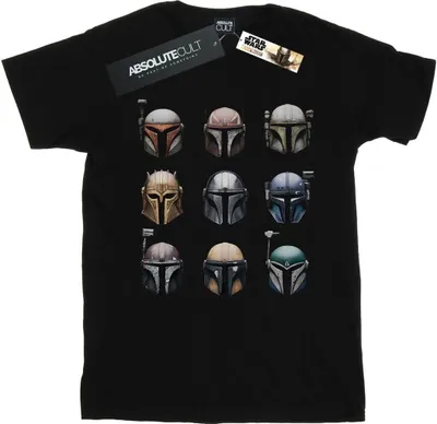 Produktbild von Star Wars - "The Mandalorian Display" T-Shirt für Damen BI45649 (XL) (Schwarz)
