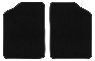 Immagine prodotto di Tappetini anteriori in moquette per Renault 5 1972-1985 (hatchback) – 2 pezzi, neri, su misura – Wielganizator BASIC