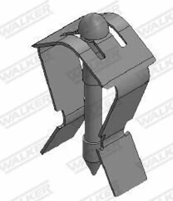 Produktbild von WALKER Auspuffhalter für FORD FIESTA III (GFJ) Auspuffanlage Montageteil 80592
