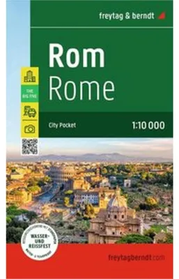 Immagine prodotto di Roma, mappa della città, scala 1:10.000, freytag & berndt