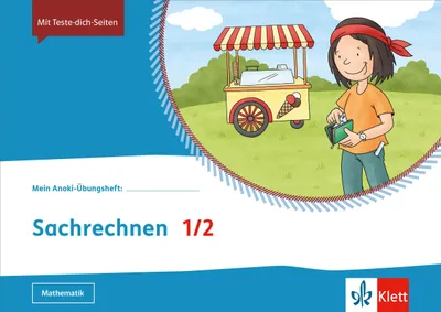 Produktbild von Sachrechnen 1/2: Übungsheft Klasse 1/2 (Mein Anoki-Übungsheft)