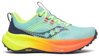 Produktbild von Saucony Xodus Ultra 4 W Damen Trail-Laufschuh Grün Größe 7
