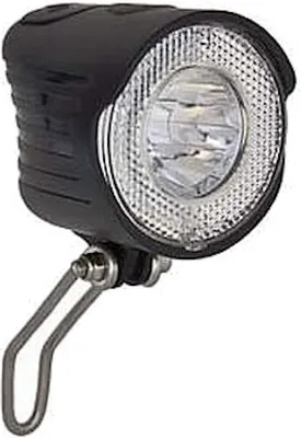 Produktbild von LED Scheinwerfe Batterie 20 Lux City Batterie Edelstahlhalter StVZO