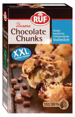 Produktbild von RUF Chocolate Chunks Vollmilch