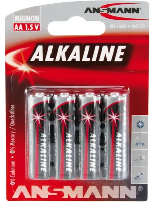 Immagine prodotto di ANSMANN Mignon - Batteria 4 x tipo AA - Alcalina
