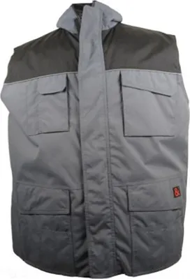 Produktbild von Übergrößen Hochwertige 2 in 1 Arbeitsweste marc & mark Größen 8XL Anthrazit
