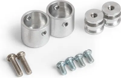 Produktbild von Oberflächset für Linearstrahler Timmy Silber