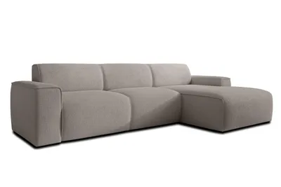 Image de AX LIVING Canapé forme L Didim mini Beige 310 cm de large, élégant D
