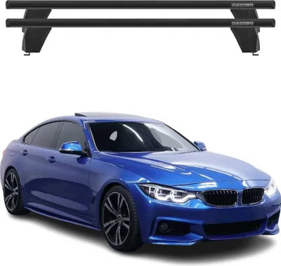 Produktbild von Menabo Dachträger für BMW 4er F36 Gran Coupe 2014-2020 75kg Alu Schwarz 2x