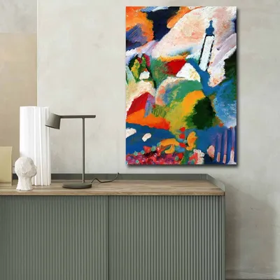 Immagine prodotto di Wallity, 70100FAMOUSART- CVT1574, Immagini colorate, Quadri su tela, 70 x 100 cm, 100% tela scamosciata