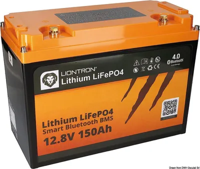 Obrázek produktu pro Lithium-iontová baterie LIONTRON Ah55 s BMS – Osculati 12.460.01
