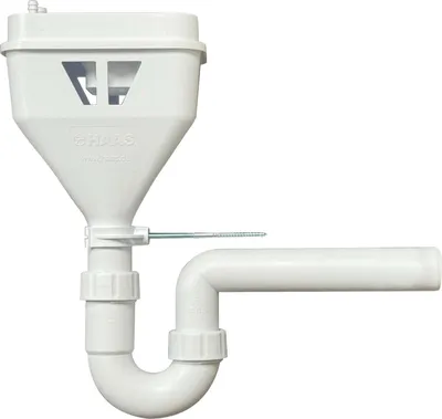 Produktbild von HAAS MULTITRI Kugelverschluss - Trichtersiphon DN 40, für Ventile/Kondensat/Klima/Heizung Typ 6782