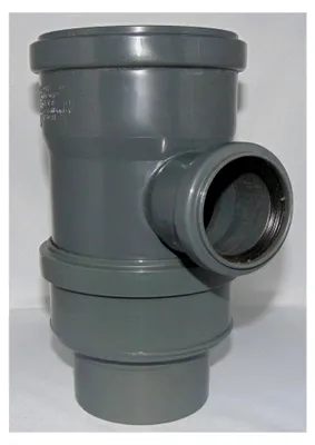 Produktbild von Regenwassersammler DN100x50mm aus Kunststoff
