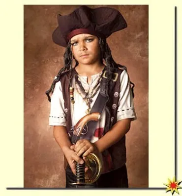 Produktbild von Spieleshirt Pirat Piratenkostüm Kinderkostüm Jungenkostüm