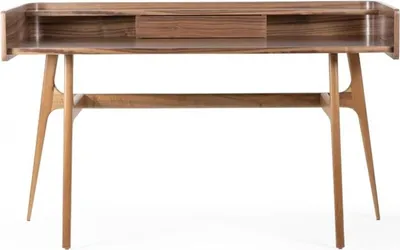 Produktbild von Holz Schlafzimmer Schreibtisch Design Computertisch Luxus Einrichtung