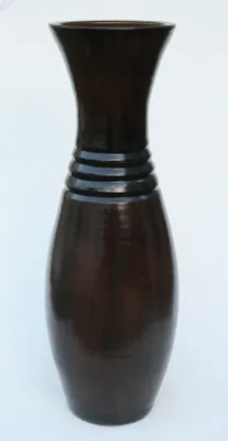 Produktbild von BODENVASE "KAIRO" Größe: ca.60 CM Schwarzbraun