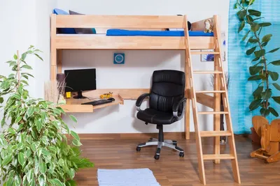 Produktbild von Hochbett mit Schreibtisch