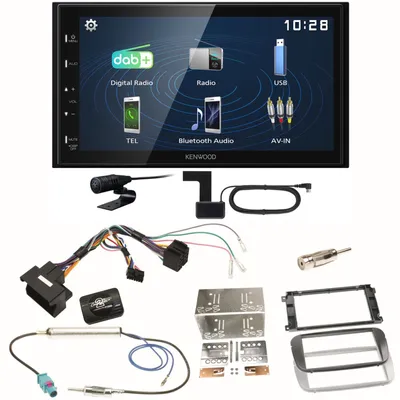 Produktbild von Kenwood DMX129DAB DAB+ Bluetooth Einbauset für Ford Focus Mondeo S-Max Galaxy