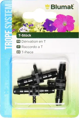 Produktbild von Blumat T-Stück 8-3-8 mm, 3 Stk. Packung