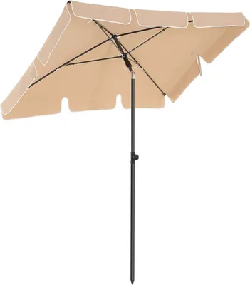 Produktbild von Famanu Balkonparasol - UPF 50+ Schutz - 1,8 m x 1,25 m x 2,4 m