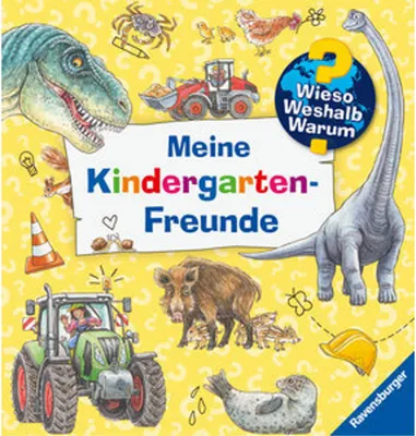 Produktbild von Wieso? Weshalb? Warum? Meine Kindergartenfreunde (Freundebuch mit Sachwissen, ab 3 Jahren)