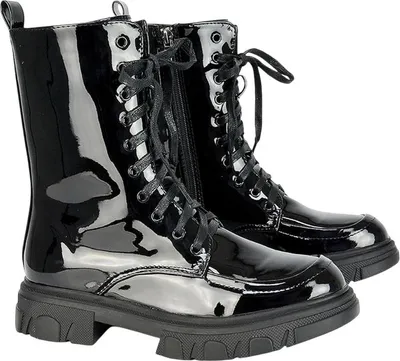 Produktbild von Patent Biker Stiefel für Damen XY678 (37 EU) (Schwarz)