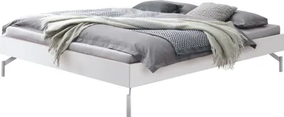 Produktbild von HASENA Trento Bett Cardella weiß deckend 100x200