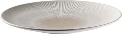 Produktbild von APS 85506 Teller BLUSH, Ø 42 cm, Höhe 3,5 cm, Melamin, weiß/beige