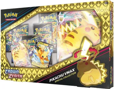Produktbild von Pokémon Sword and Shield Crown Zenith - Pikachu VMAX Special Collection - Angielski