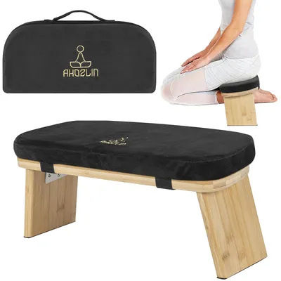 Productafbeelding van Inklapbare Ergonomische Meditatiebank van Bamboe