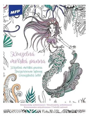 Produktbild von Entspannendes Malbuch Meerjungfrauen 210x290mm