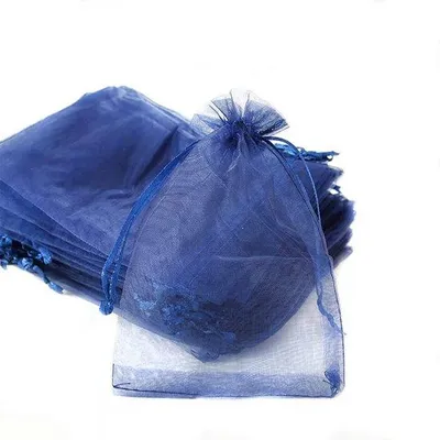 Image de Sacs cadeaux en organza, 100 pièces, 20 x 30 cm